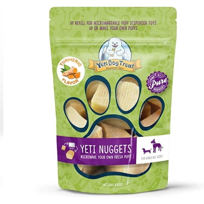 Yeti Dog Nuggets Turmeric Flavored 6 pieces 3.5oz