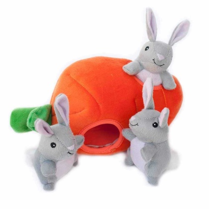 ZippyPaws Burrow Bunny \'n Carrot