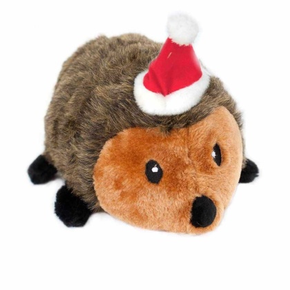 ZippyPaws Holiday Hedgehog Plush Dog Toy - XL