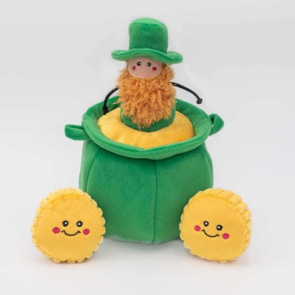 ZippyPaws St. Patrick\'s Burrow Pot of Gold