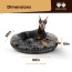 Midnight Frost - Bagel Bed XL - Midnight Frost - XL - 50